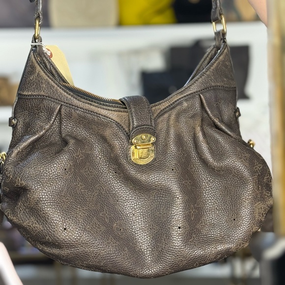 LV Brown Leather Hobo
